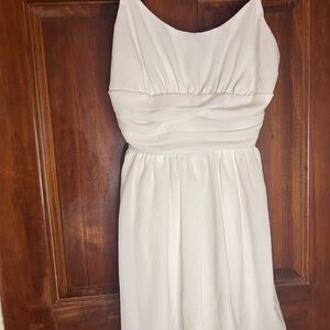 DO+BE Strapless Cream Dress